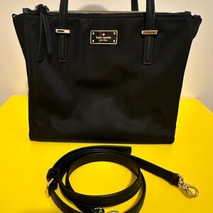 LIKE NEW! Kate Spade nylon medium satchel